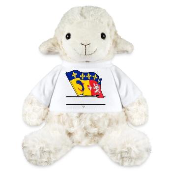 Rhône-Alpes Text space - MiniFeet® Sheep Annika - white - Front