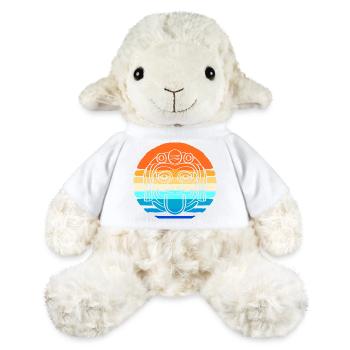 Inca Mayan calendar aztec - MiniFeet® Sheep Annika - white - Front