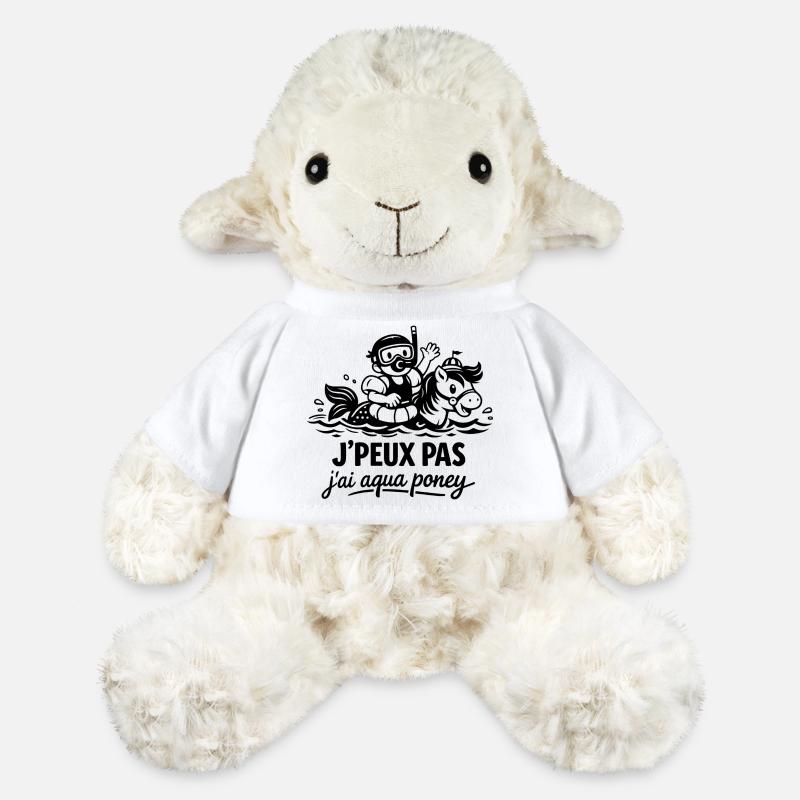 I can't I have aqua pony - MiniFeet® Sheep Annika - white