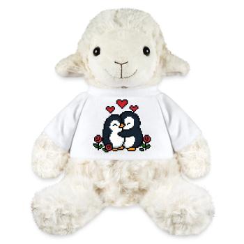 Pixel Pinguin - MiniFeet® Schaf Annika - Weiß - Vorne