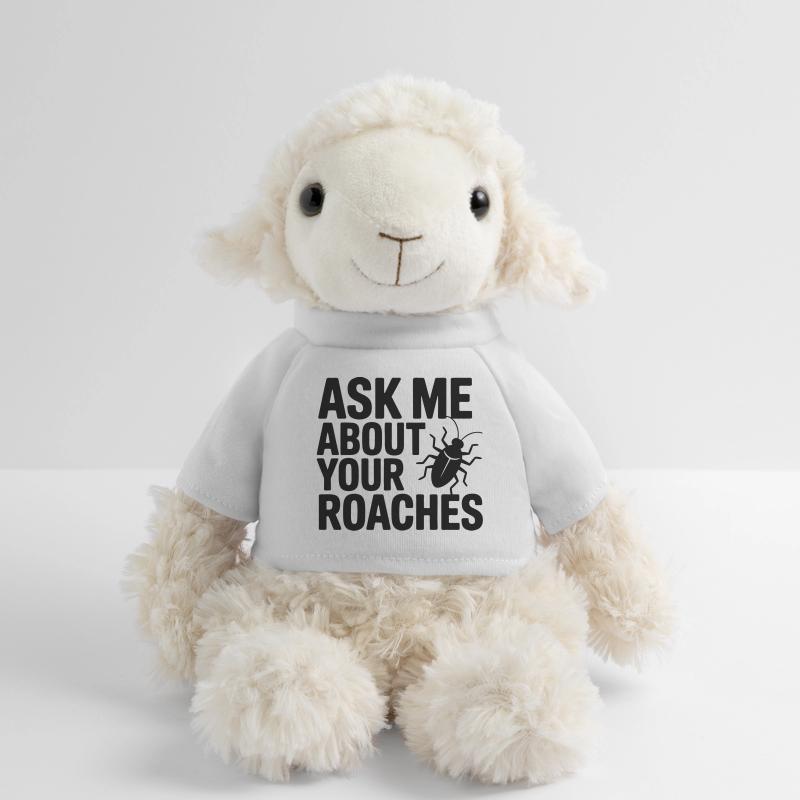 Schädlingsbekämpfer lustiger Spruch MiniFeet® Schaf Annika