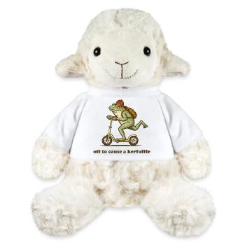 Off to cause a kerfuffle  - MiniFeet® Sheep Annika - white - Front