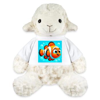 Clownfisch - MiniFeet® Schaf Annika - Weiß - Vorne
