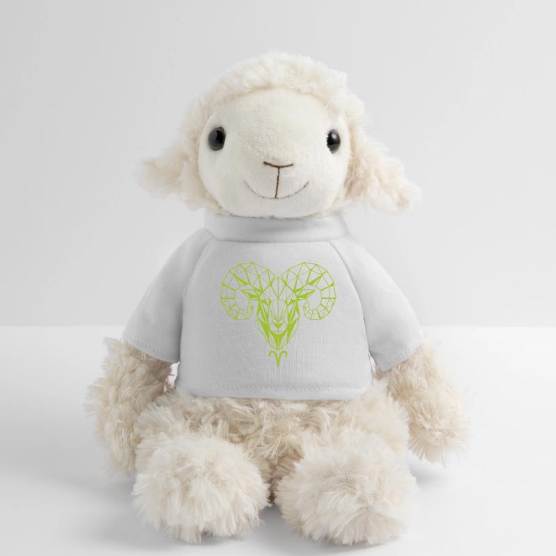 Geometric Rams Head Mesh Design MiniFeet® Sheep Annika