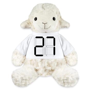 NUMÉRO 27 Vingt-sept Cadeaux Numériques - Mouton en peluche Annika MiniFeet® - blanc - Devant