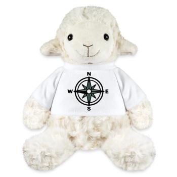 Compass Navigation Hiking Scout Outdoor - MiniFeet® Sheep Annika - white - Front