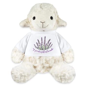Lavande lavande - Mouton en peluche Annika MiniFeet® - blanc - Devant