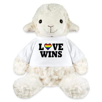 Love wins - MiniFeet® Schaf Annika - Weiß - Vorne