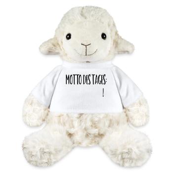 Devise du jour : ___________ - Mouton en peluche Annika MiniFeet® - blanc - Devant
