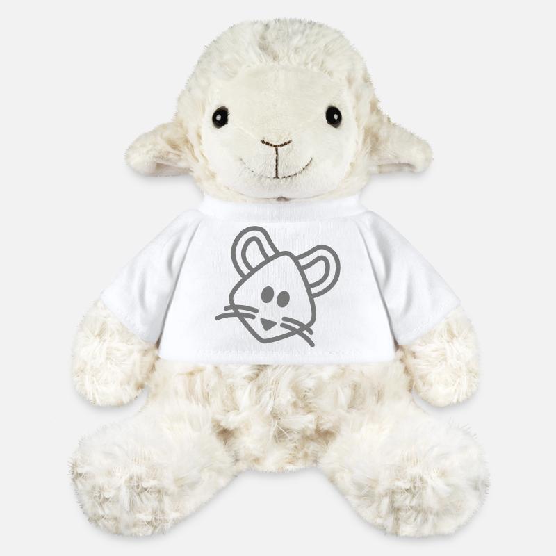 mouse mouse mouse - MiniFeet® Sheep Annika - white