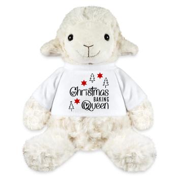 Lustige Kochschürze zu Weihnachten - MiniFeet® Schaf Annika - Weiß - Vorne