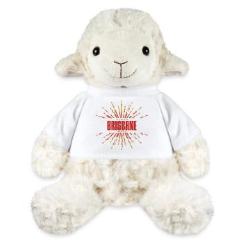 Brisbane Sunburst Logo - MiniFeet® Sheep Annika - white - Front