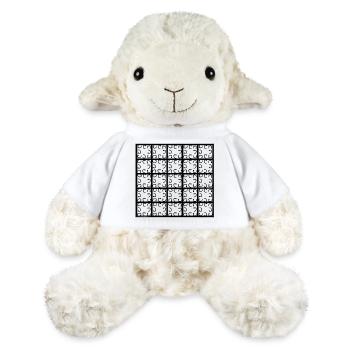 Square-decor - MiniFeet® Sheep Annika - white - Front