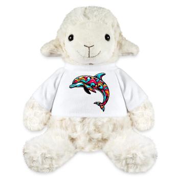 Delfin - MiniFeet® Schaf Annika - Weiß - Vorne