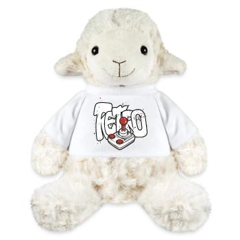 Retrobomber Joystick Design - MiniFeet® Sheep Annika - white - Front