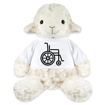 wheelchair - MiniFeet® Sheep Annika - white - Front