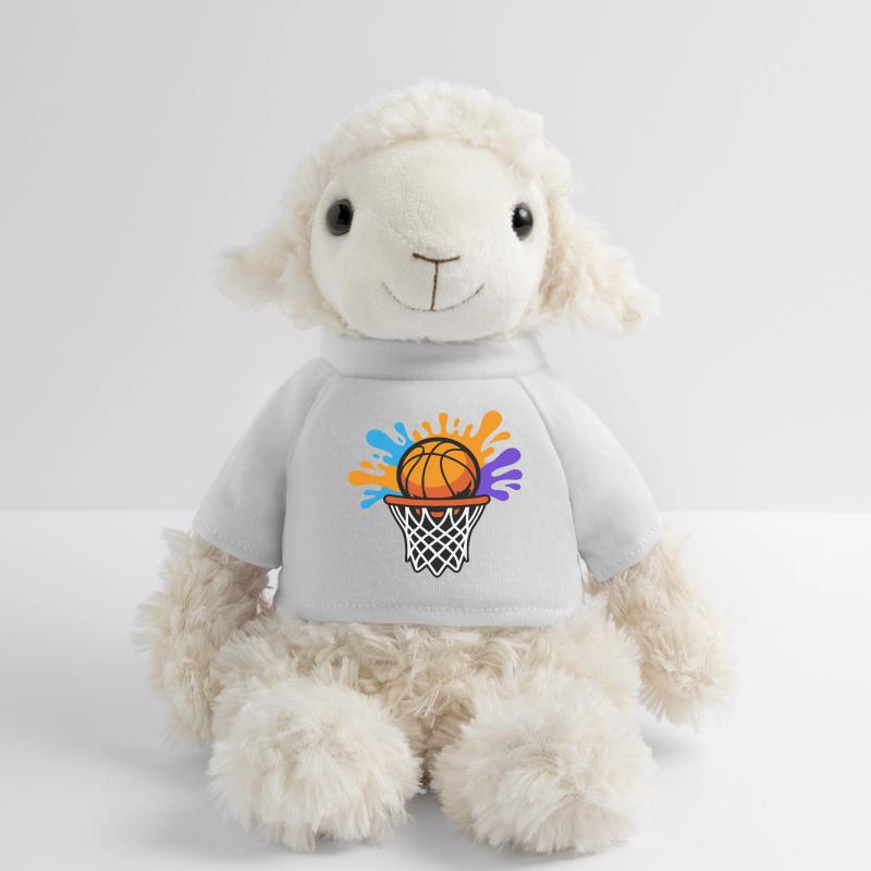 Basketball Splash Dunk Design graphique Mouton en peluche Annika MiniFeet®