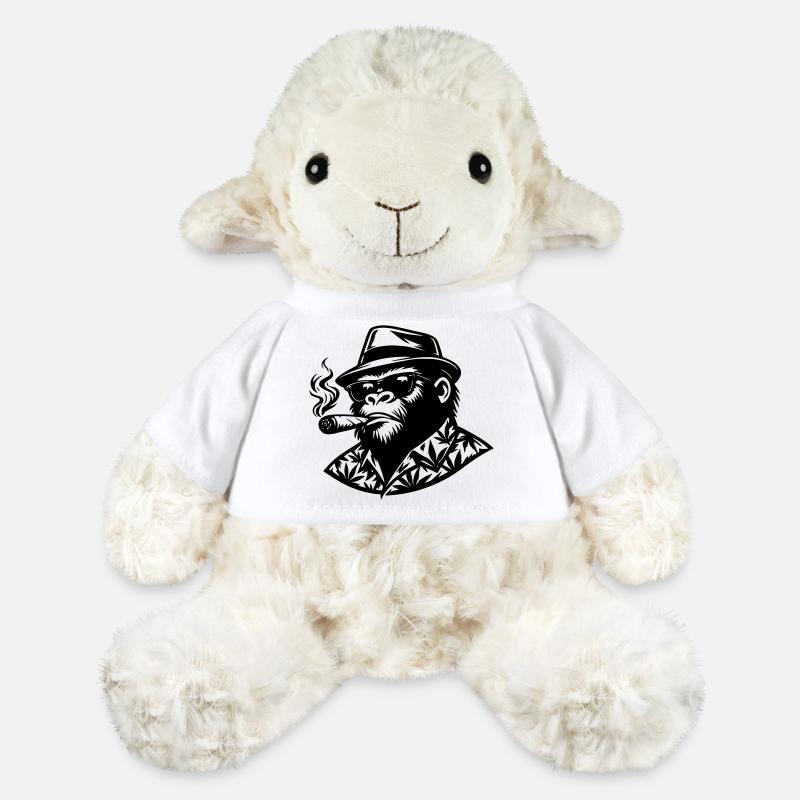 Monkey Smoke - MiniFeet® Sheep Annika - white