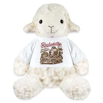 Rockabilly Vintage Rock & Roll des années 50 | Hot Rod - Mouton en peluche Annika MiniFeet® - blanc - Devant