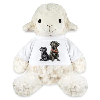 Amitié - Mouton en peluche Annika MiniFeet® - blanc - Devant