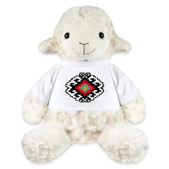 Ethno Chick - Slawischen Folklore - Serbien - MiniFeet® Schaf Annika - Weiß - Vorne
