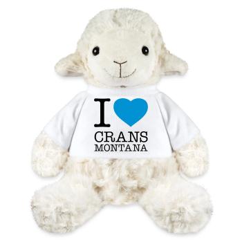 I LOVE CRANS-MONTANA - MiniFeet® Schaf Annika - Weiß - Vorne