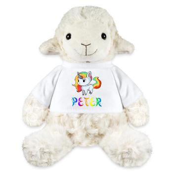 Einhorn Peter - MiniFeet® Schaf Annika - Weiß - Vorne