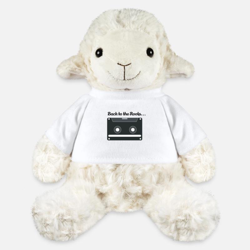 Cassette Face Retro - MiniFeet® Sheep Annika - white