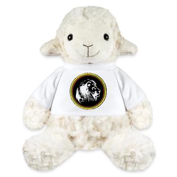 Rasta Color Wheel Ring - MiniFeet® Sheep Annika - white - Front