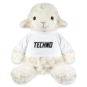 TECHNO Party Rave Techno 90s 90er - MiniFeet® Schaf Annika - Weiß - Vorne