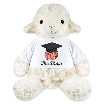 Graduated from school, graduated from high school, master funny - MiniFeet® Sheep Annika - white - Front