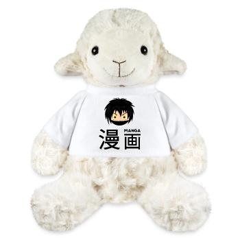 Manga filles Anime Hentai Ecchi Waifu Japon Chine - Mouton en peluche Annika MiniFeet® - blanc - Devant