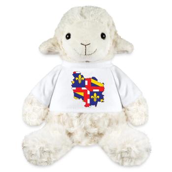 carte de la bourgogne - Mouton en peluche Annika MiniFeet® - blanc - Devant
