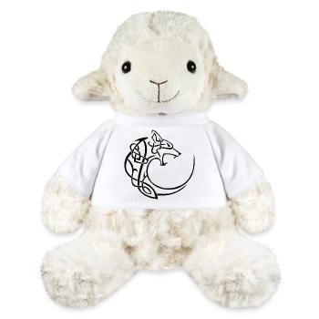 black lunar wolf - MiniFeet® Sheep Annika - white - Front