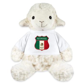 Écusson Matamoros Mexico - Mouton en peluche Annika MiniFeet® - blanc - Devant