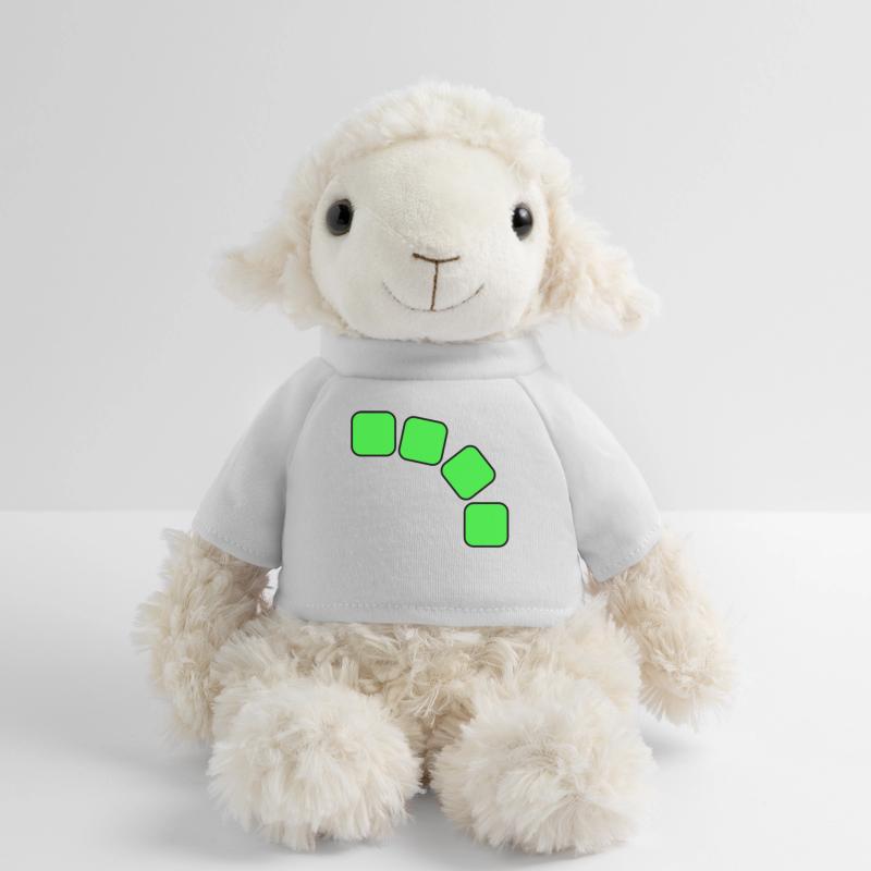 Grüne Quadrate Sequenz MiniFeet® Schaf Annika