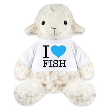 I LOVE FISH - MiniFeet® Sheep Annika - white - Front