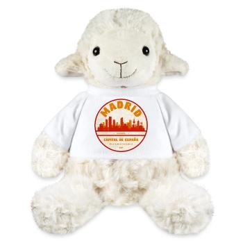 Cercle Vintage de la Skyline de Madrid - Mouton en peluche Annika MiniFeet® - blanc - Devant
