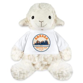 Ankara Skyline Badge - MiniFeet® Sheep Annika - white - Front