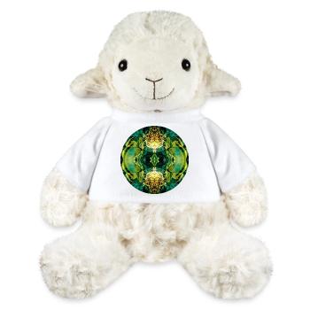 Nature Mandala Mer Rouge sous l’eau - Mouton en peluche Annika MiniFeet® - blanc - Devant