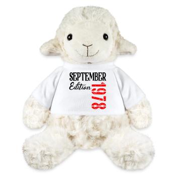 48TH BIRTHDAY - SEPTEMBER 1978 - MiniFeet® Sheep Annika - white - Front