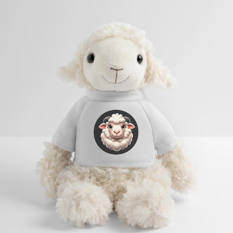 3D Graphic Sheep White MiniFeet® Sheep Annika