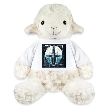 Sous-marin - Mouton en peluche Annika MiniFeet® - blanc - Devant