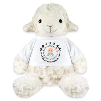Siebenbürgen Kinder Design "Siwenberjer Gang" - MiniFeet® Schaf Annika - Weiß - Vorne