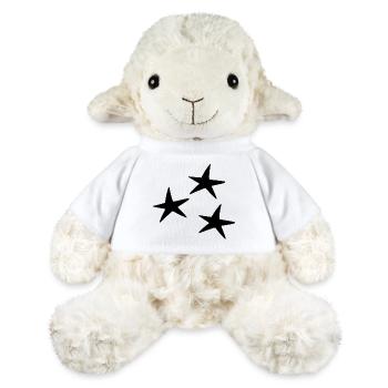 Stern muster Symbol - MiniFeet® Schaf Annika - Weiß - Vorne