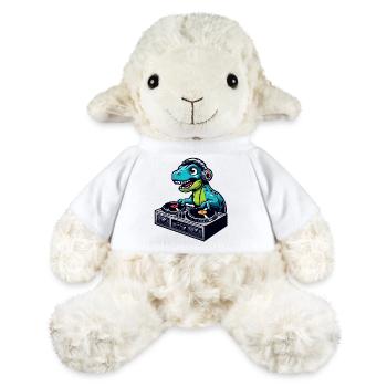 Dino Decks : Le maître de la musique mésozoïque - Mouton en peluche Annika MiniFeet® - blanc - Devant