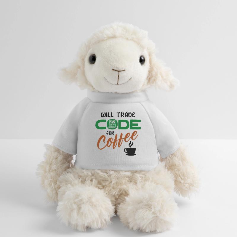 Développeur de déclaration de code Computerfreak Informatik Mouton en peluche Annika MiniFeet®