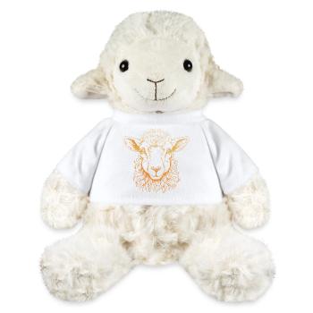 Lamb Portrait - MiniFeet® Sheep Annika - white - Front