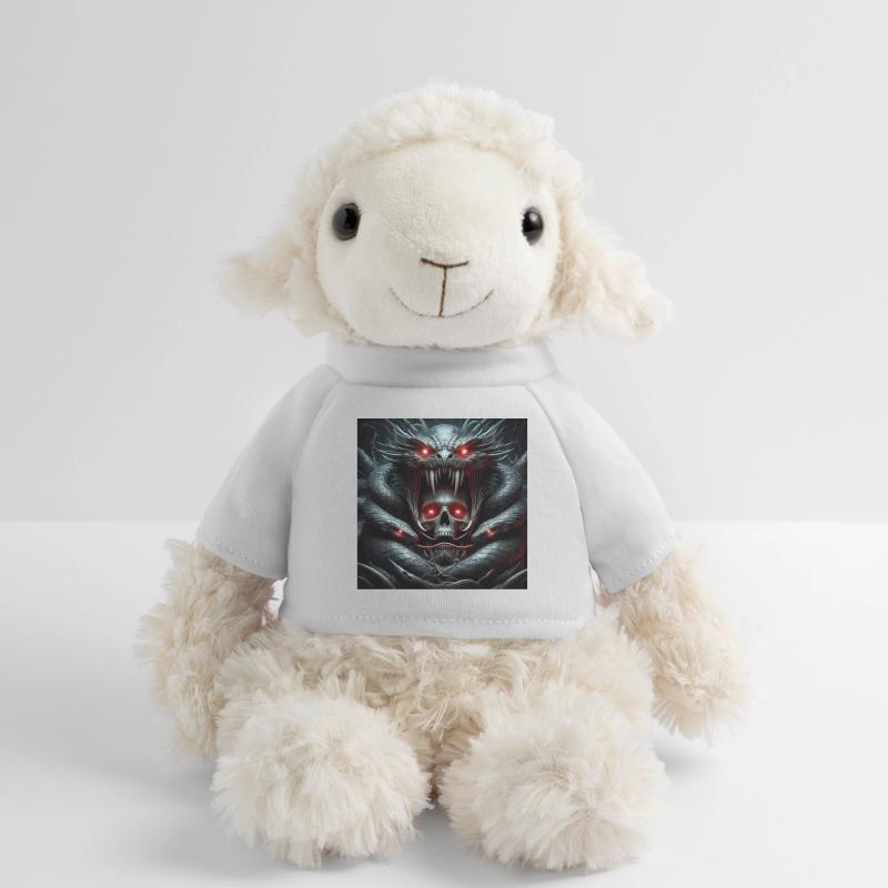 Crâne dévoré par les serpents Mouton en peluche Annika MiniFeet®