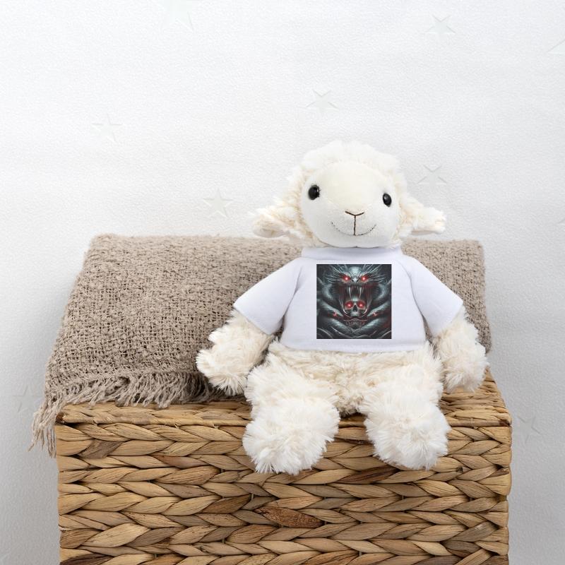 Crâne dévoré par les serpents Mouton en peluche Annika MiniFeet®